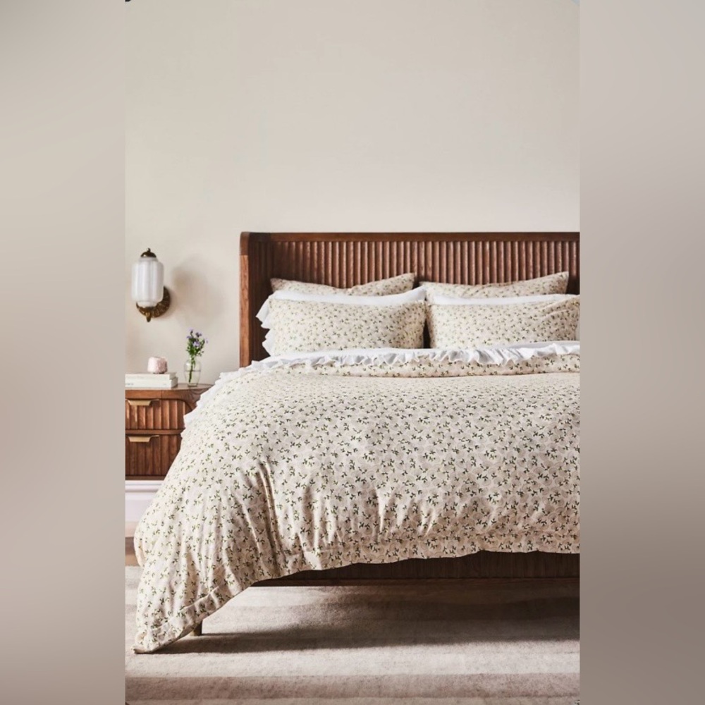 ▪️NWT Anthropologie Hannah Cozy Cotton Duvet Cover